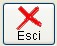 pulsante esci X